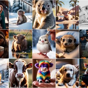 2. Cute Animals - 750 - herzerwärmende Bildvorlagen