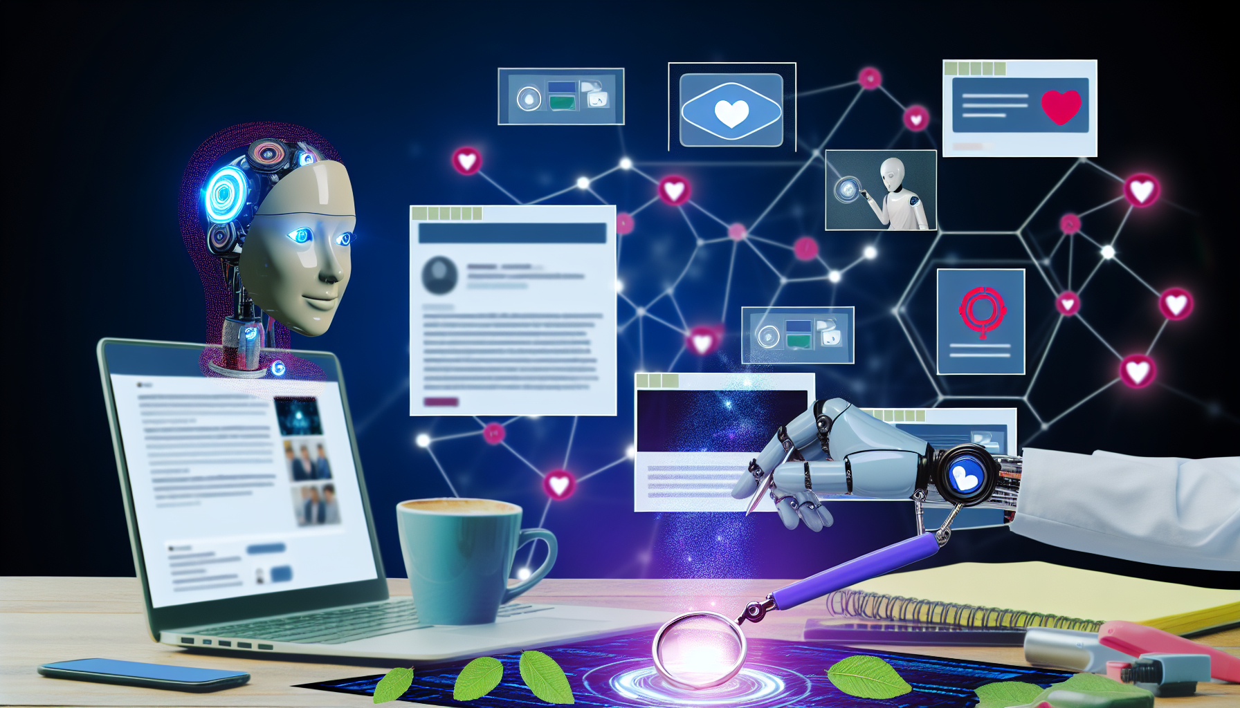Erstellung von Inhalten fÃ¼r soziale Medien mit kÃ¼nstlicher Intelligenz