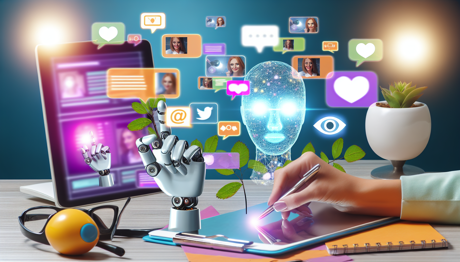 Erstellung von Inhalten fÃ¼r soziale Medien mit kÃ¼nstlicher Intelligenz