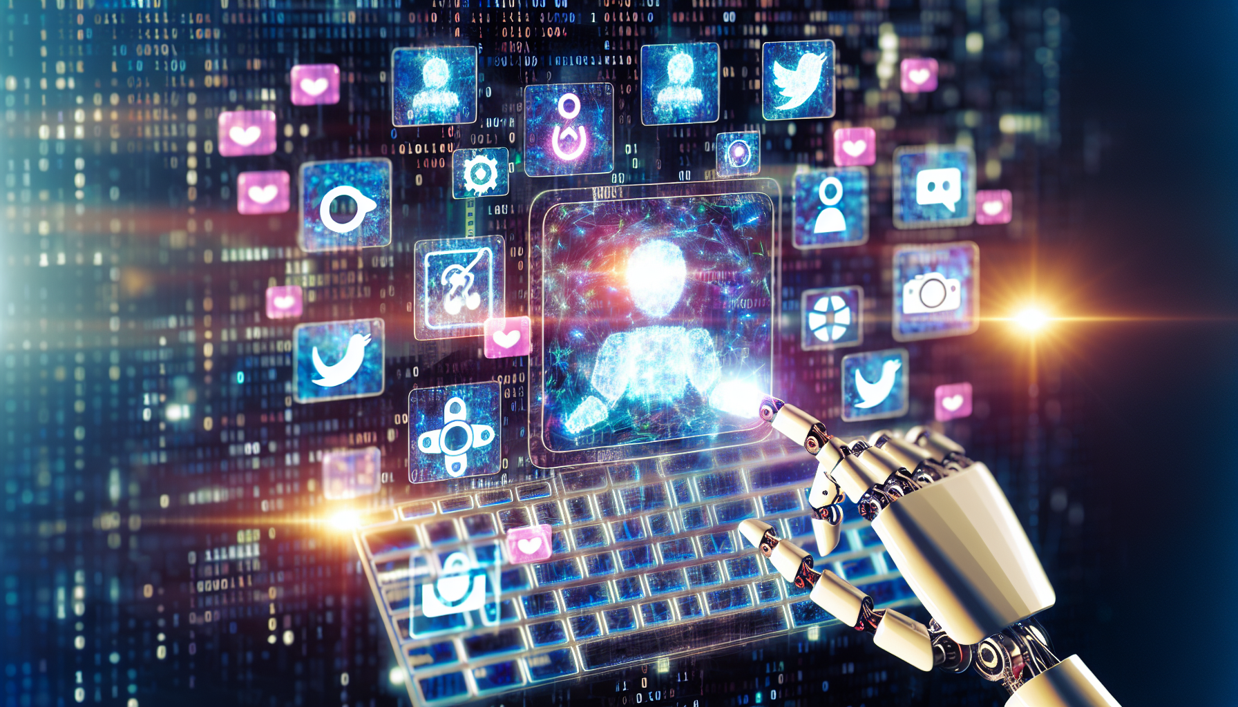 Automatisierung von Social Media Inhalten mit KI-Tools