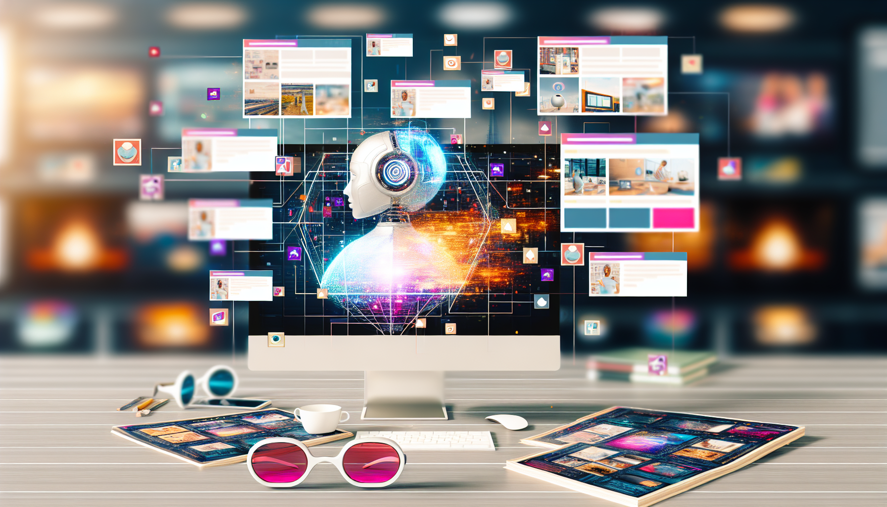 Künstliche Intelligenz in sozialen Medien: Optimierung von Inhalten