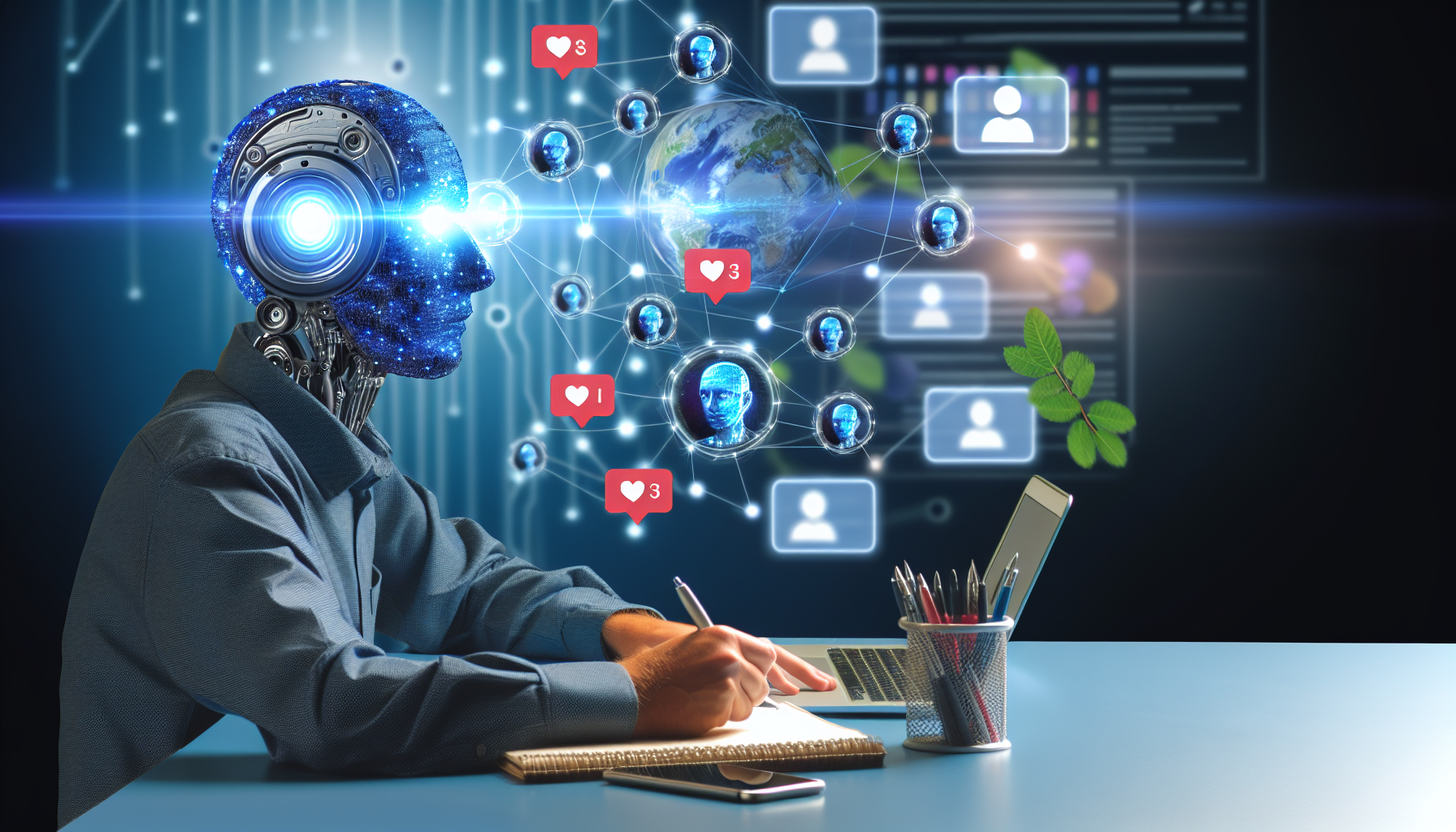 Die Rolle von KI in Social Media: Effizienz und Personalisierung