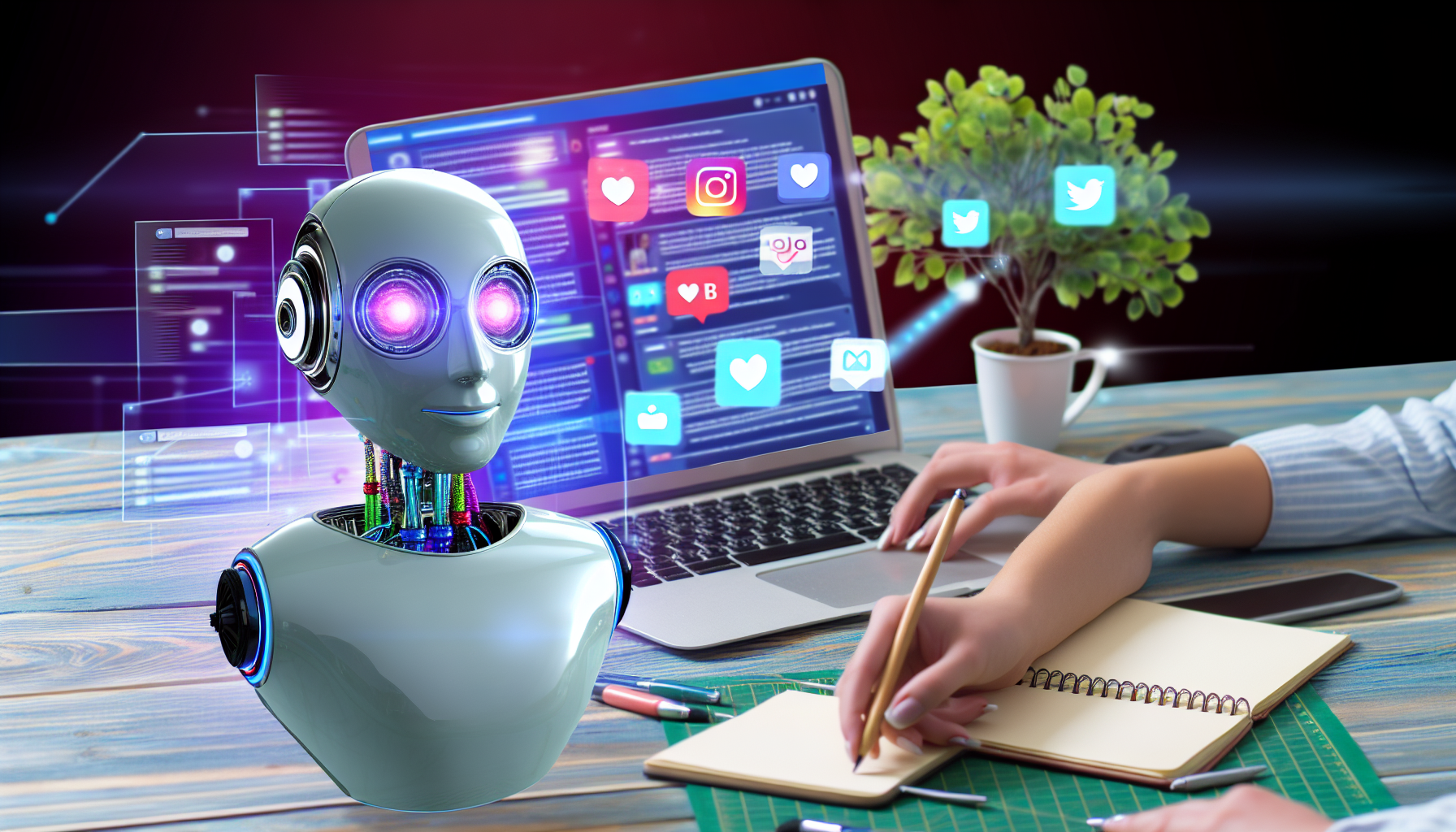 Die Rolle von KI im Social Media Marketing