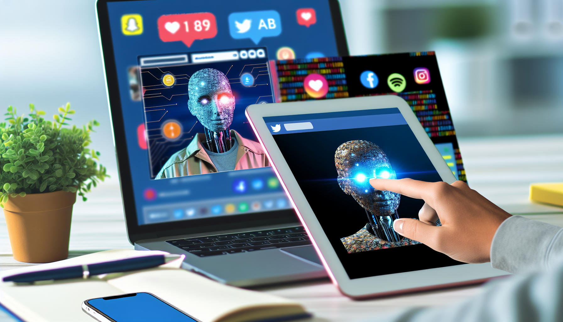 Erstellung von Inhalten fÃ¼r soziale Medien mit kÃ¼nstlicher Intelligenz