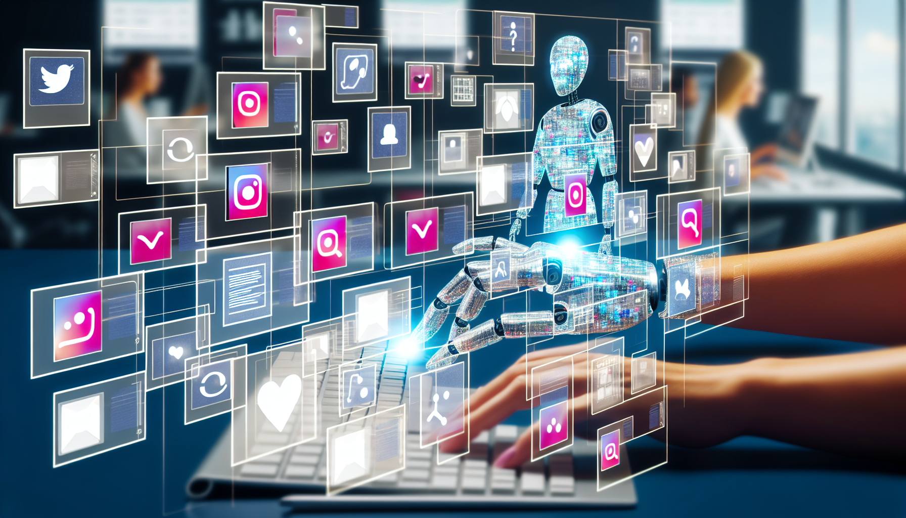 Nutzung von KI für Social Media Inhalte: Ein Leitfaden